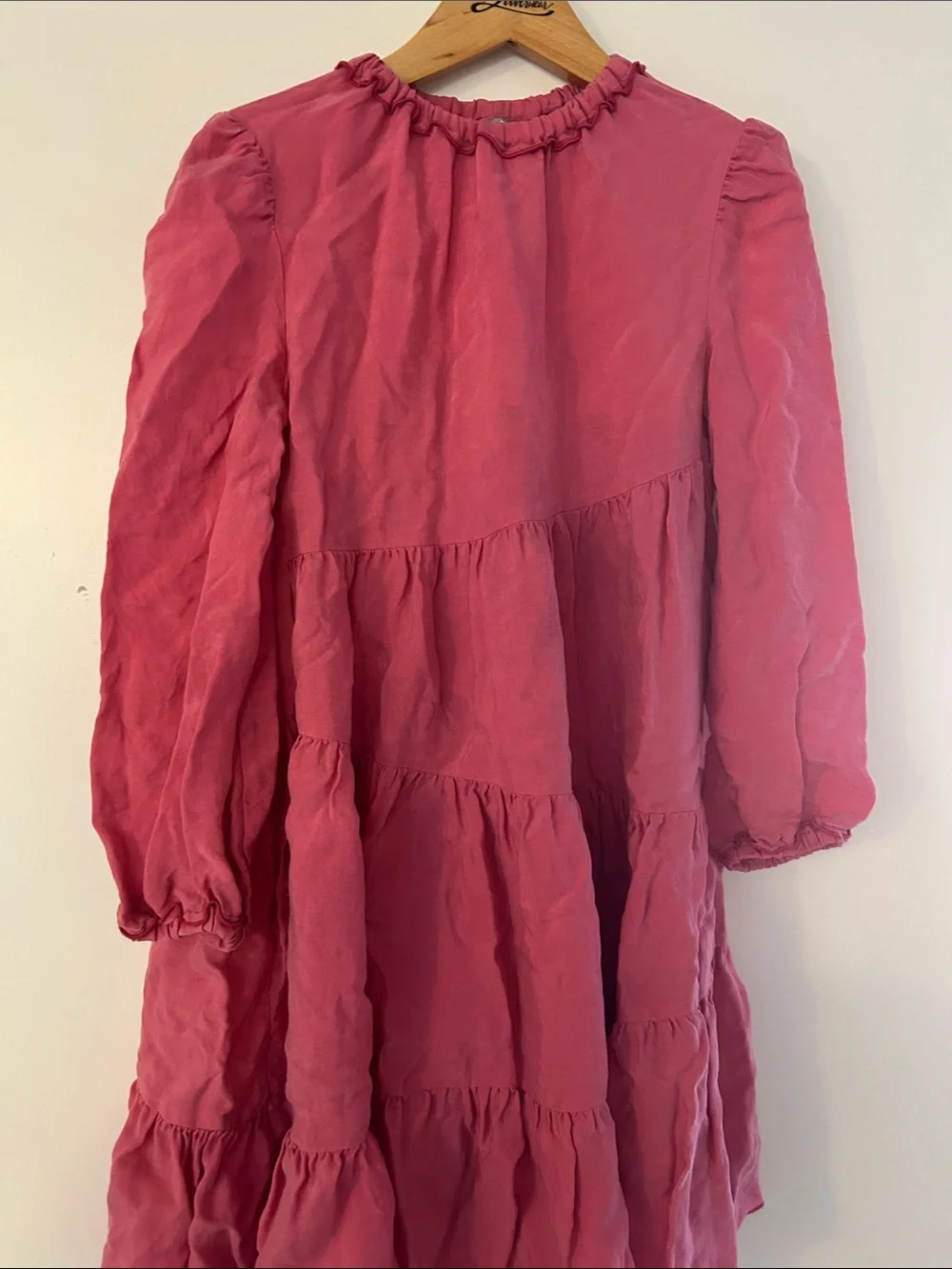 Il Gufo Girls' Tiered Long Sleeve Dress size 6